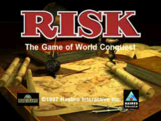 Risk title screen for Playstation